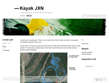 Tablet Screenshot of kayakjxn.wordpress.com
