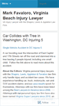 Mobile Screenshot of markfavaloroinjurylawyer.wordpress.com