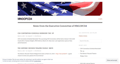 Desktop Screenshot of mngopcd4.wordpress.com