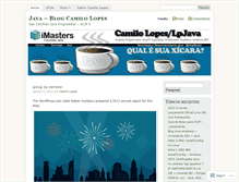 Tablet Screenshot of camilolopes.wordpress.com