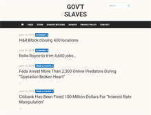 Tablet Screenshot of govtslaves.wordpress.com