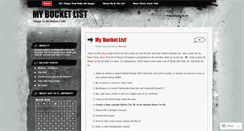 Desktop Screenshot of beforeikickit.wordpress.com
