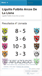 Mobile Screenshot of futbitoarcos.wordpress.com
