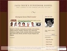 Tablet Screenshot of jackchick.wordpress.com