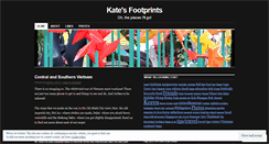 Desktop Screenshot of katesfootprints.wordpress.com