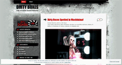 Desktop Screenshot of dirtyboxes.wordpress.com