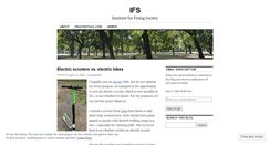 Desktop Screenshot of ifsblog.wordpress.com