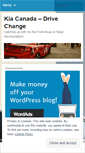 Mobile Screenshot of kiacanada.wordpress.com