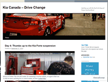 Tablet Screenshot of kiacanada.wordpress.com