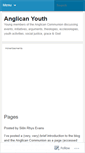 Mobile Screenshot of anglicanyouth.wordpress.com