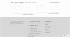 Desktop Screenshot of anticapitalprojects.wordpress.com