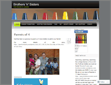 Tablet Screenshot of brothersnsisters.wordpress.com