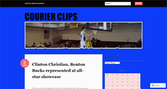 Desktop Screenshot of courierclips.wordpress.com