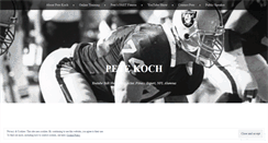 Desktop Screenshot of petekoch.wordpress.com
