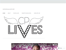 Tablet Screenshot of cplives.wordpress.com