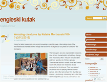 Tablet Screenshot of engleskikutak.wordpress.com