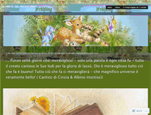 Tablet Screenshot of annapelliccia.wordpress.com