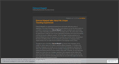 Desktop Screenshot of edmondmasjedi.wordpress.com