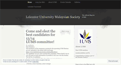 Desktop Screenshot of leicestermalaysianlah.wordpress.com