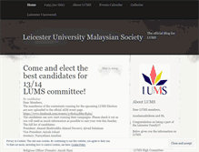 Tablet Screenshot of leicestermalaysianlah.wordpress.com