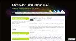 Desktop Screenshot of cactusjoeproductions.wordpress.com