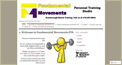 Desktop Screenshot of fundamentalmovements.wordpress.com