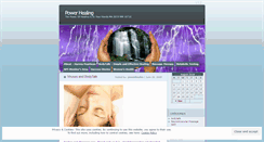 Desktop Screenshot of powerhealing.wordpress.com