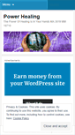 Mobile Screenshot of powerhealing.wordpress.com