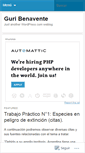 Mobile Screenshot of benaventeariel142766.wordpress.com