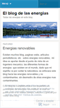 Mobile Screenshot of nuevasenergias.wordpress.com