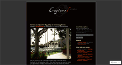 Desktop Screenshot of capturedcinema.wordpress.com