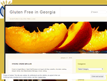 Tablet Screenshot of glutenfreeinga.wordpress.com