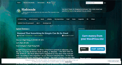 Desktop Screenshot of hisfriends.wordpress.com