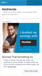 Mobile Screenshot of hisfriends.wordpress.com