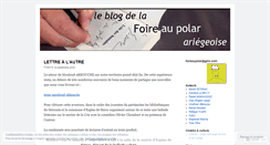 Desktop Screenshot of foireaupolar.wordpress.com