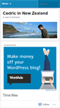 Mobile Screenshot of cedriclacombe.wordpress.com