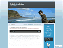 Tablet Screenshot of cedriclacombe.wordpress.com