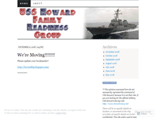 Tablet Screenshot of howardfrg.wordpress.com