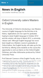 Mobile Screenshot of newsinenglish.wordpress.com
