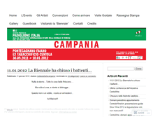 Tablet Screenshot of lostatodellartecampania.wordpress.com