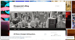 Desktop Screenshot of disapparate.wordpress.com