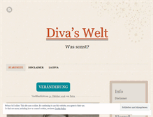 Tablet Screenshot of divaswelt.wordpress.com