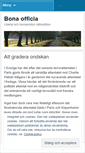 Mobile Screenshot of bonaofficia.wordpress.com
