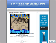 Tablet Screenshot of bonhomme.wordpress.com