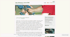 Desktop Screenshot of middleageddm.wordpress.com