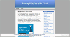 Desktop Screenshot of fatmagulsucune.wordpress.com