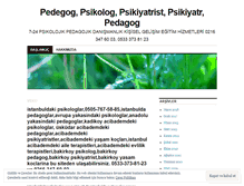 Tablet Screenshot of pedegog.wordpress.com