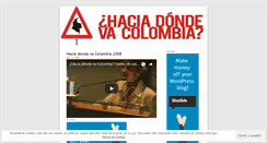 Desktop Screenshot of haciadondevacolombia.wordpress.com