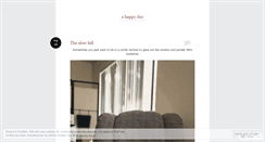 Desktop Screenshot of happysnapshots.wordpress.com