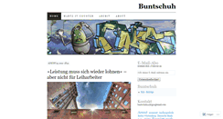 Desktop Screenshot of buntschuh.wordpress.com